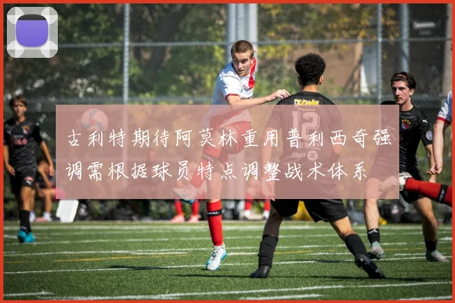 古利特期待阿莫林重用普利西奇强调需根据球员特点调整战术体系